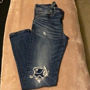 Dark wash American Eagle Jeans